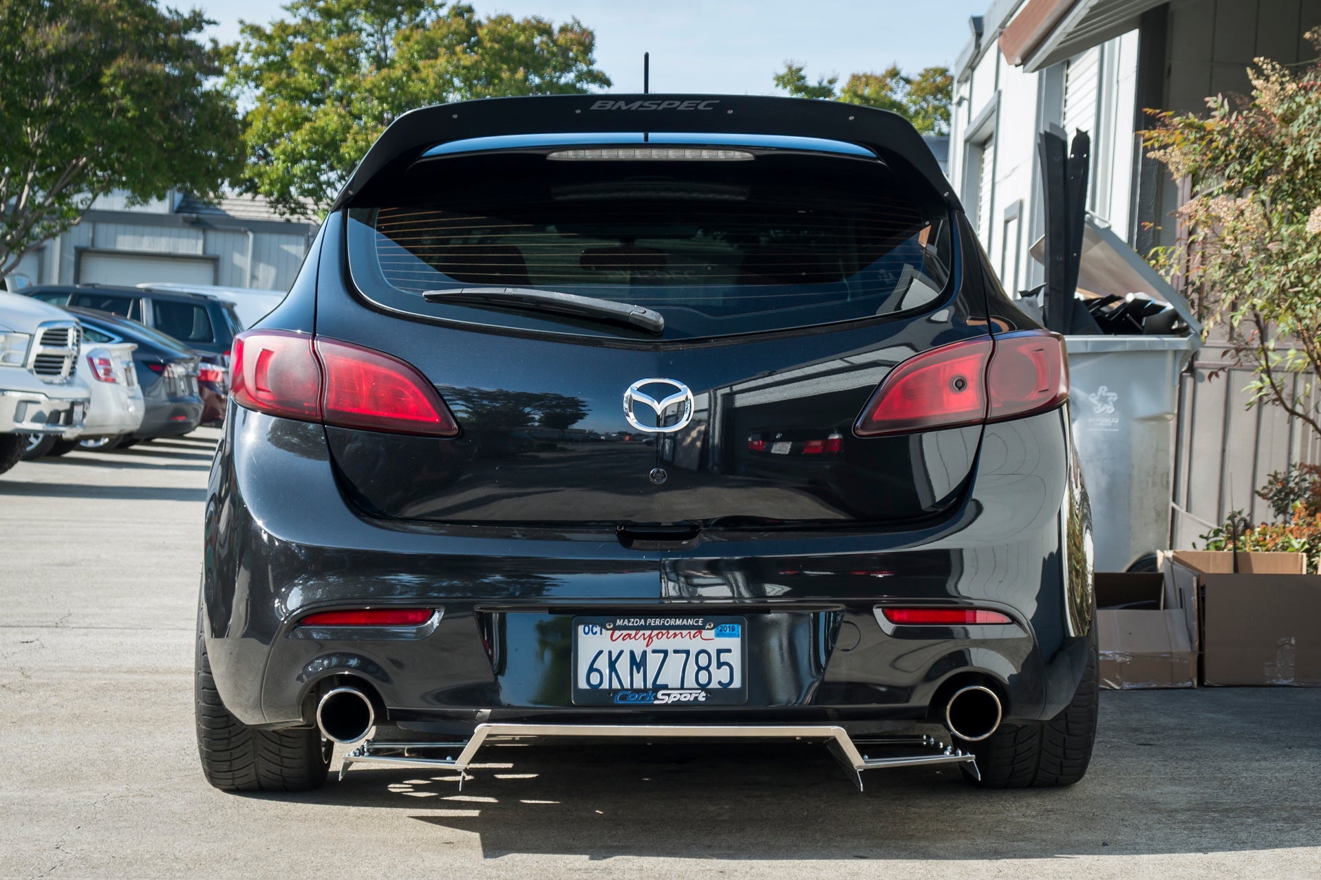 Diffuser V1+ – Mazda Mazdaspeed 3 (BL, 2010-2013)