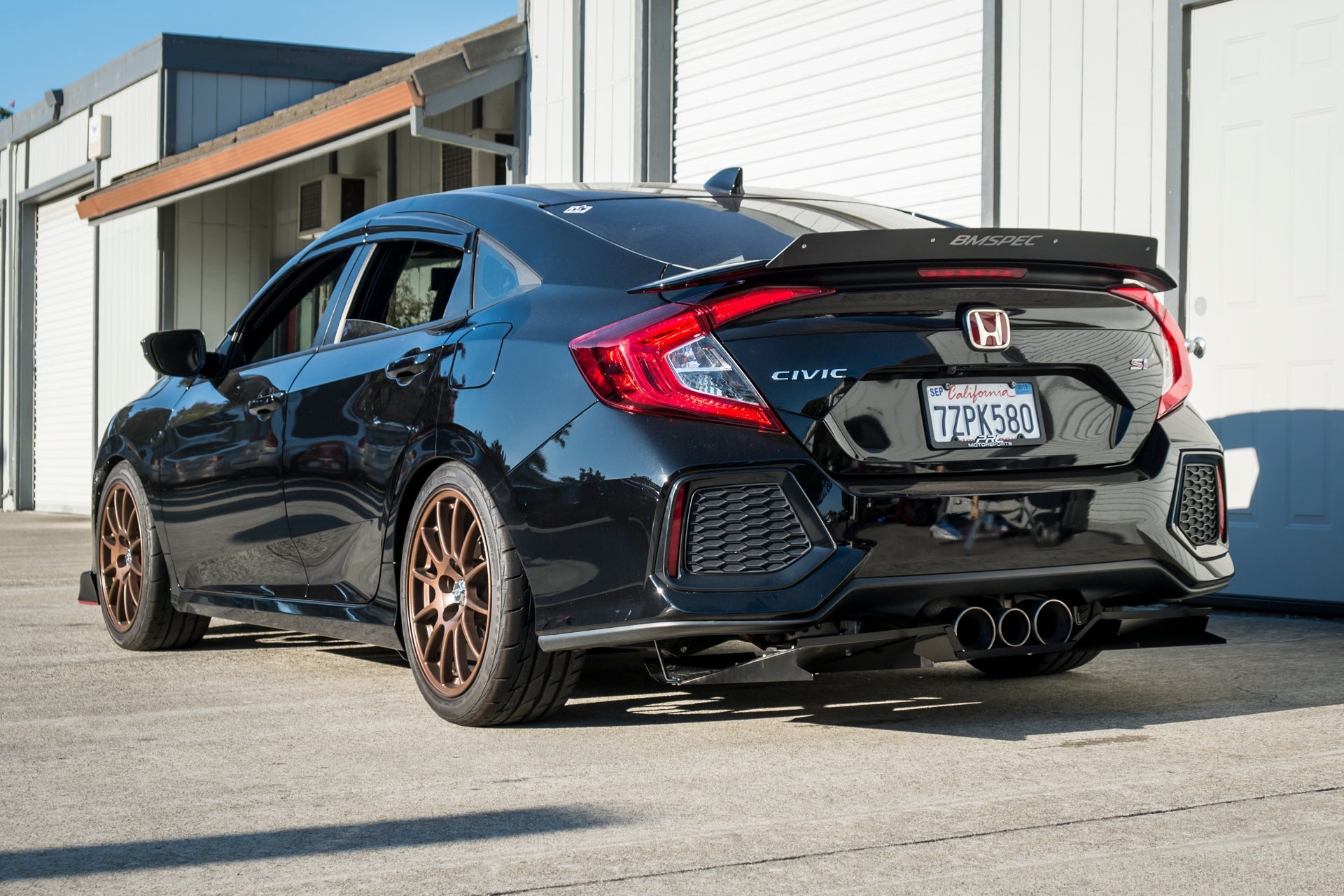 Diffuser V1C+ – Honda Civic Si Sedan (FC1, 2017-2021)