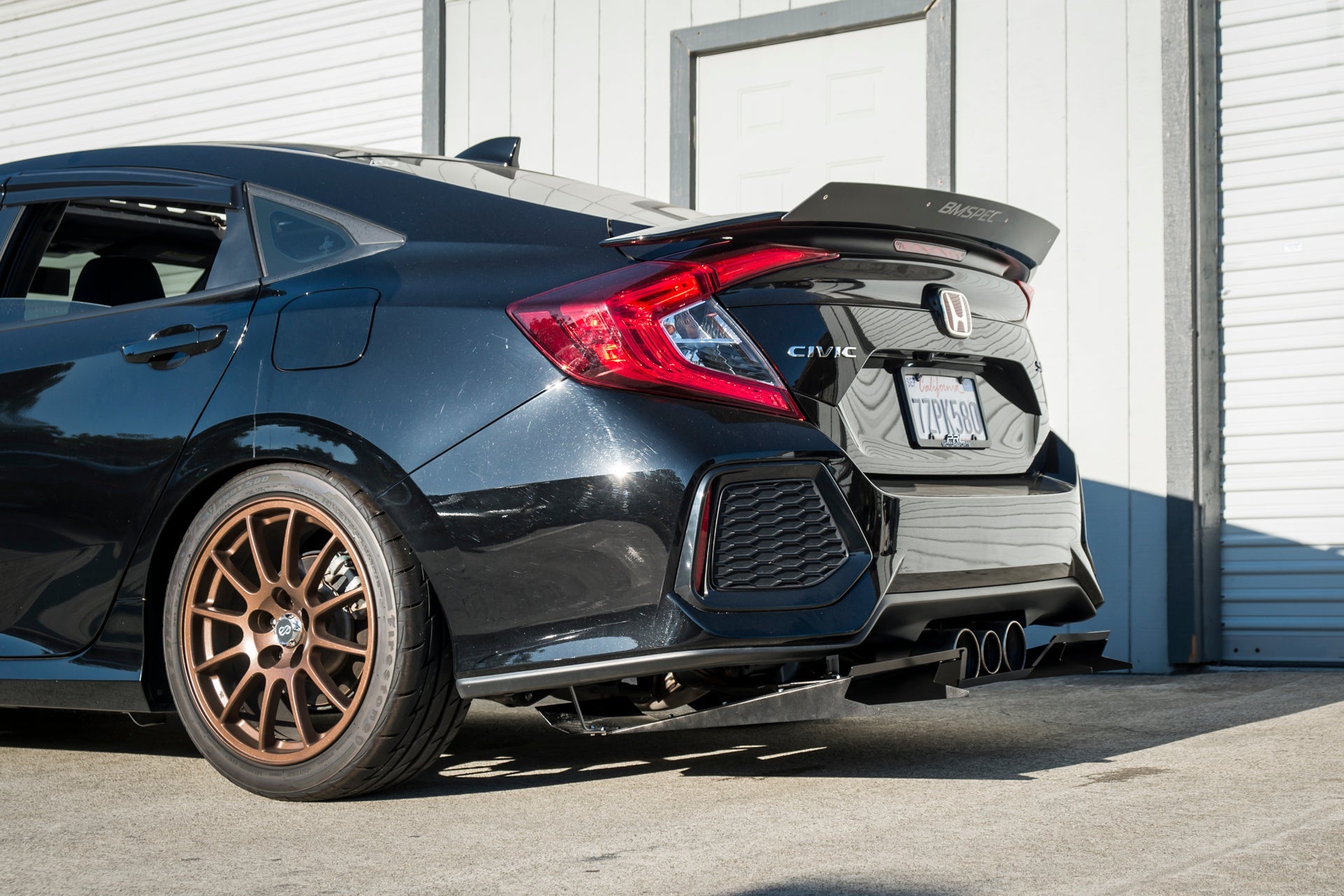 Diffuser V1C+ – Honda Civic Si Sedan (FC1, 2017-2021)