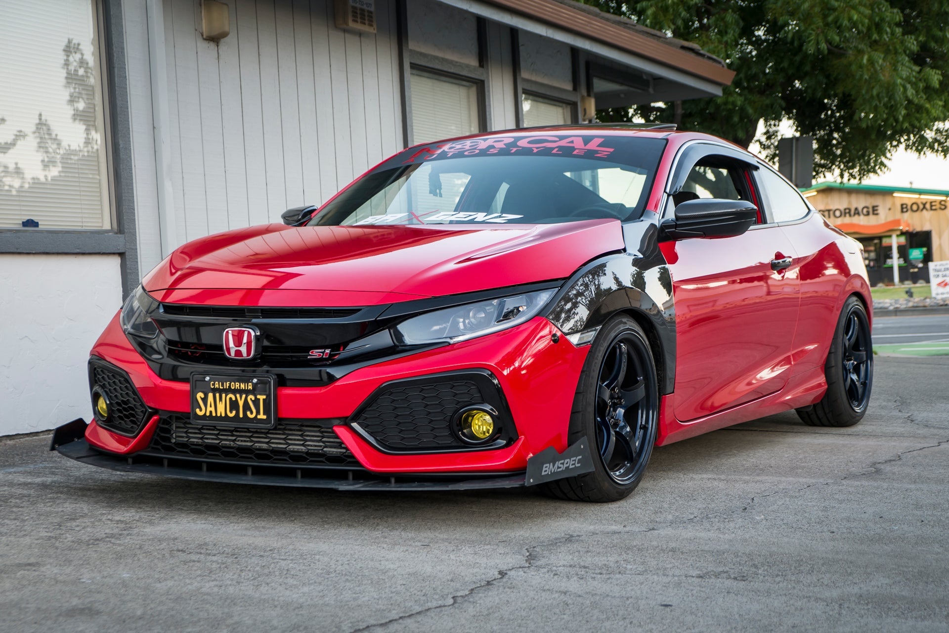 Front Splitter – Honda Civic Si Coupe/Sedan (FC1/FC3, 2017-2021)