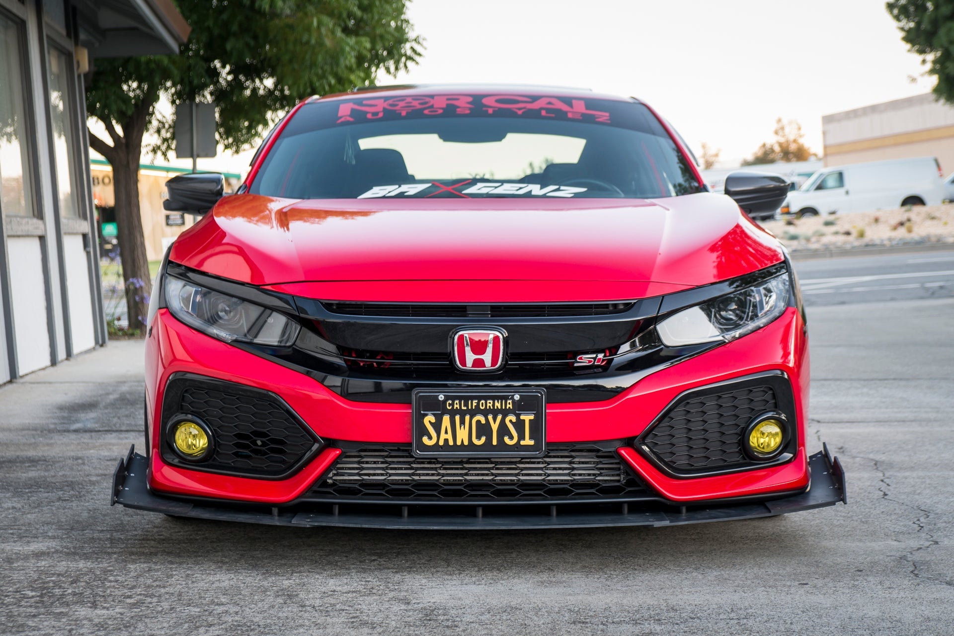 Front Splitter – Honda Civic Si Coupe/Sedan (FC1/FC3, 2017-2021)