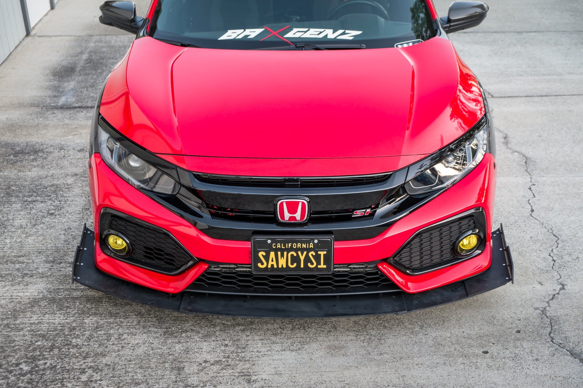 Front Splitter – Honda Civic Si Coupe/Sedan (FC1/FC3, 2017-2021)