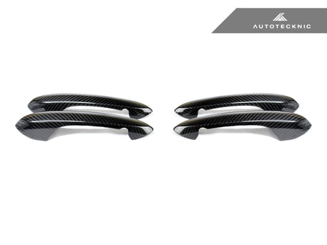 AutoTecknic Dry Carbon Door Handle Trim Set - G82 M4 Coupe | G83 M4 Convertible