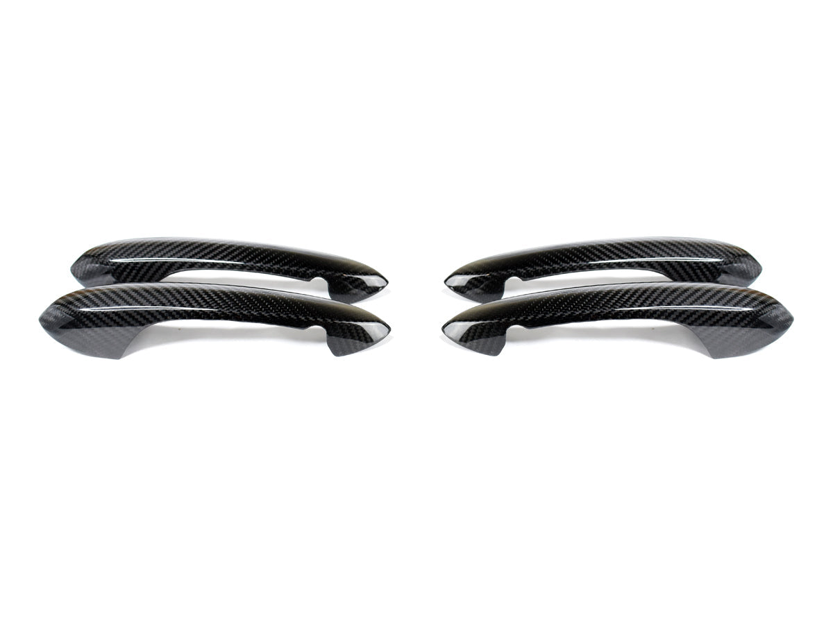 AutoTecknic Dry Carbon Door Handle Trim Set - BMW G20 3-Series