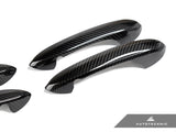 AutoTecknic Dry Carbon Door Handle Trim Set - G82 M4 Coupe | G83 M4 Convertible