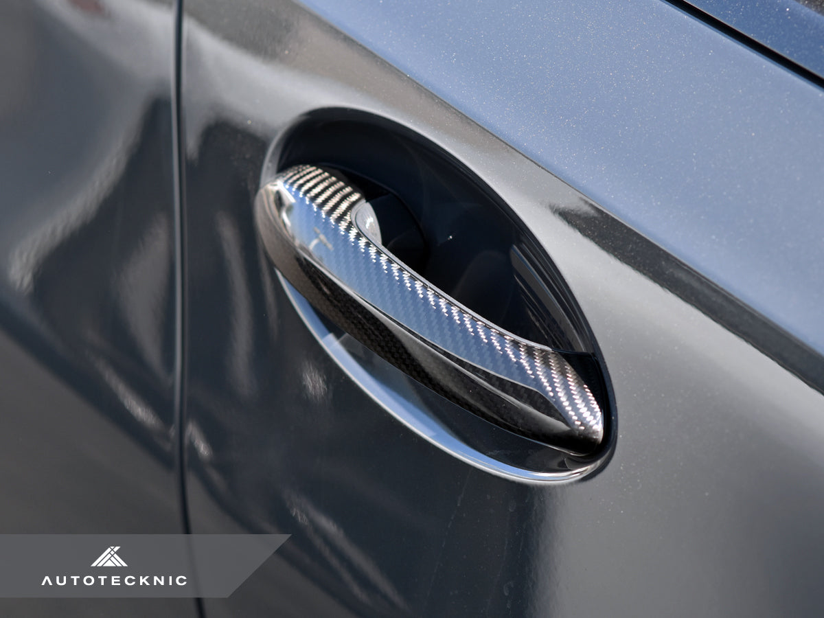 AutoTecknic Dry Carbon Door Handle Trim Set - BMW G29 Z4