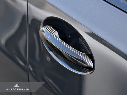 AutoTecknic Dry Carbon Door Handle Trim Set - BMW G29 Z4