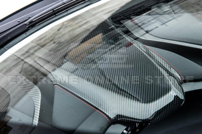 Chevrolet Corvette C8 Carbon Fiber Upper Dashboard Pad Instrument Panel Cover