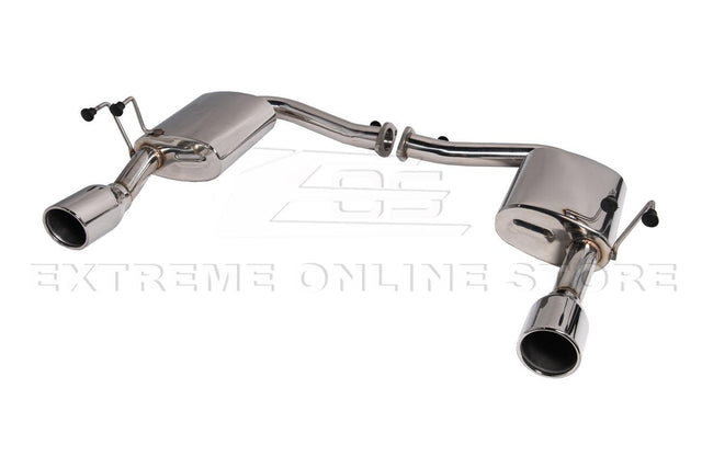 2016-21 Honda Civic 1.5t | T-304 Muffler Axle Back 4Inch Dual Tips Exhaust