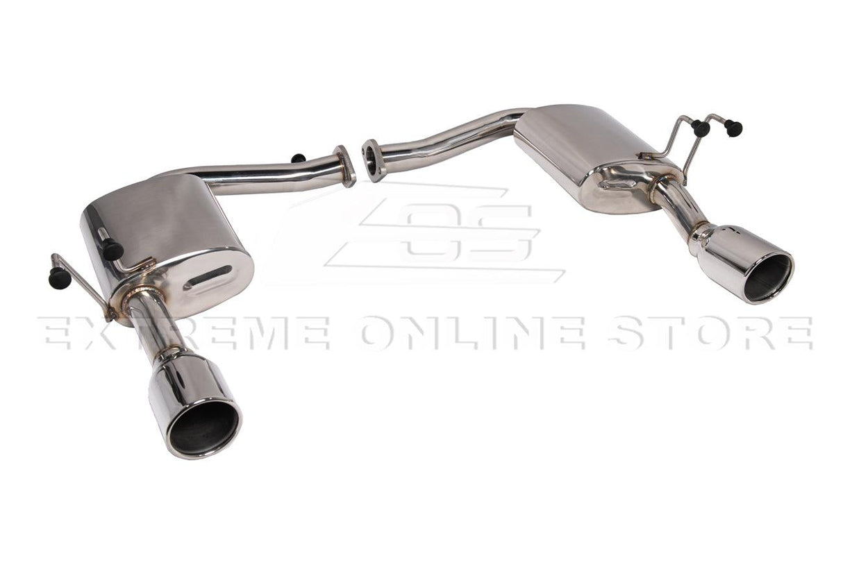 2016-21 Honda Civic 1.5t | T-304 Muffler Axle Back 4Inch Dual Tips Exhaust