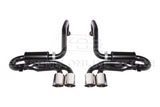 Corvette C5 Muffler Axle Back Quad Tips Exhaust