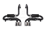 Corvette C5 Muffler Axle Back Quad Tips Exhaust