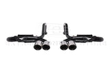 Corvette C5 Muffler Axle Back Quad Tips Exhaust