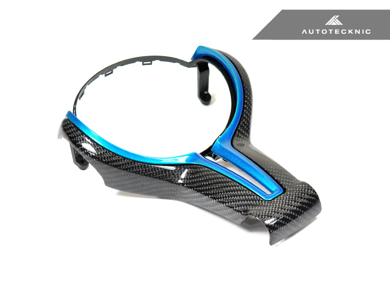 AutoTecknic Painted Steering Wheel Trim - BMW F87 M2 | F80 M3 | F82/ F83 M4 | F10 M5 LCI | F06/ F12/ F13 M6