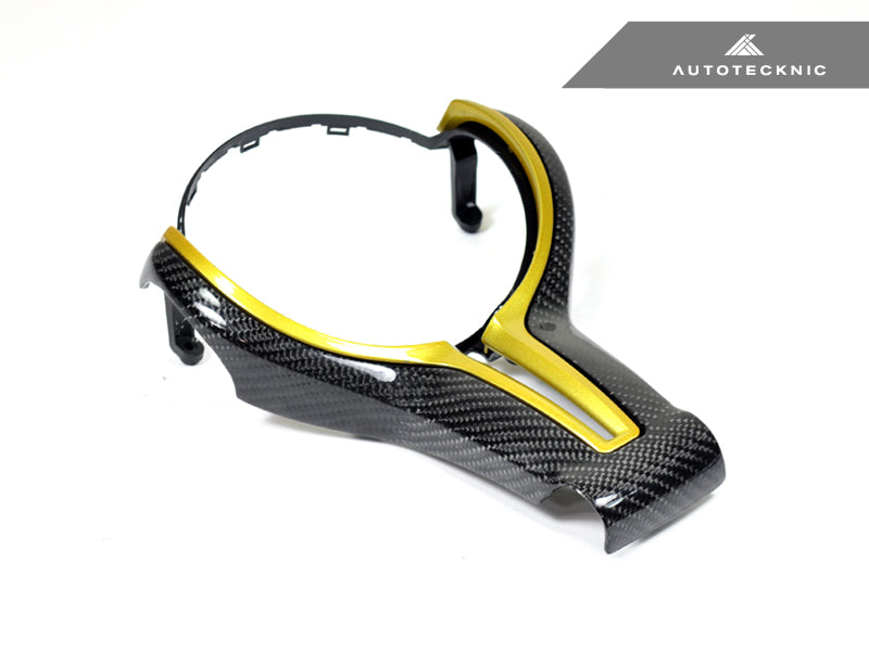 AutoTecknic Painted Steering Wheel Trim - BMW F87 M2 | F80 M3 | F82/ F83 M4 | F10 M5 LCI | F06/ F12/ F13 M6