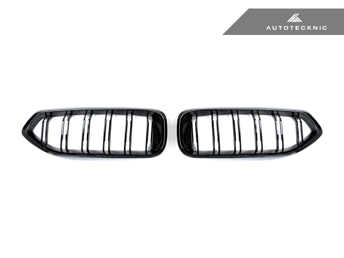 AutoTecknic Dual-Slats Gloss Black Front Grille Set - G29 Z4