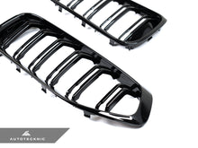 AutoTecknic Dual-Slats Gloss Black Front Grille Set - G29 Z4