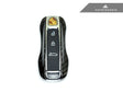 AutoTecknic Dry Carbon Key Remote Trim - Porsche Taycan | Panamera 17-Up | Cayenne 18-Up (G2)