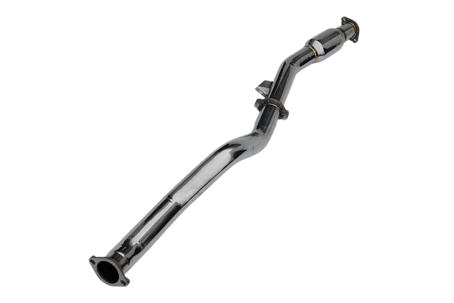 Invidia [22-25 WRX] Auto Bottom High Flow Cat Front Pipe | HS22SW4AFPCB