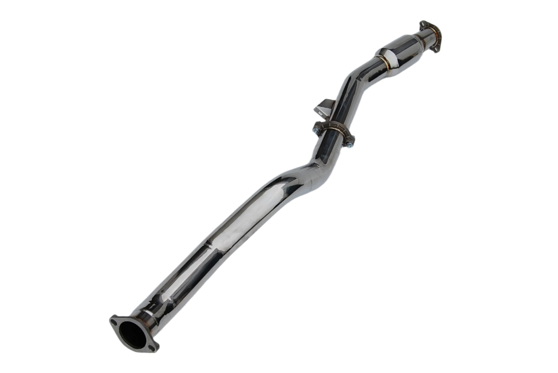 Invidia [22-25 WRX] Auto Bottom High Flow Cat Front Pipe | HS22SW4AFPCB