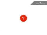 AutoTecknic Bright Red Audio Volume Button - G05 X5 | G06 X6 | G07 X7
