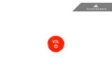 AutoTecknic Bright Red Audio Volume Button - F95 X5M | F96 X6M