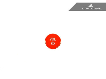 AutoTecknic Bright Red Audio Volume Button - F95 X5M | F96 X6M