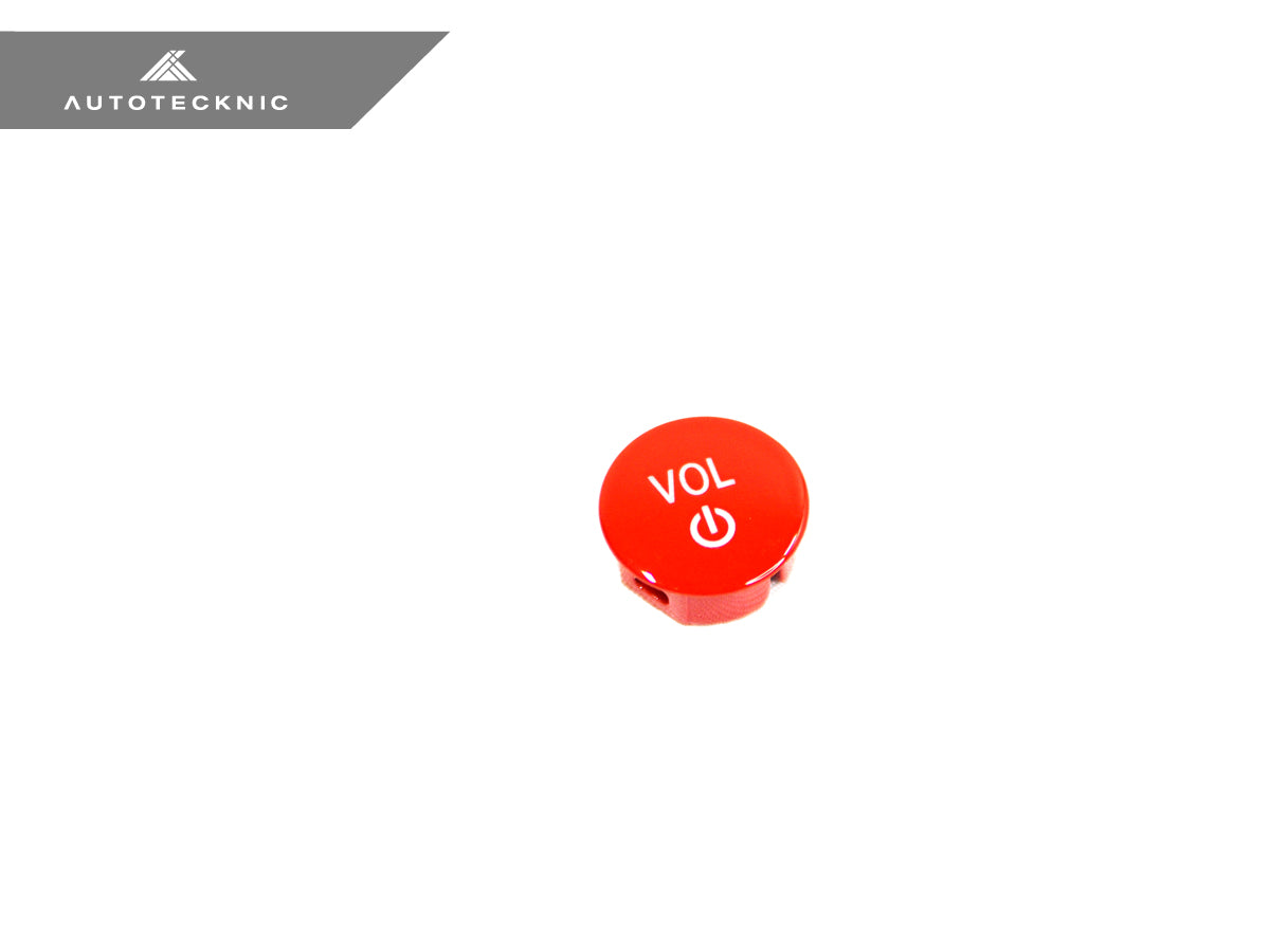 AutoTecknic Bright Red Audio Volume Button - BMW G87 M2