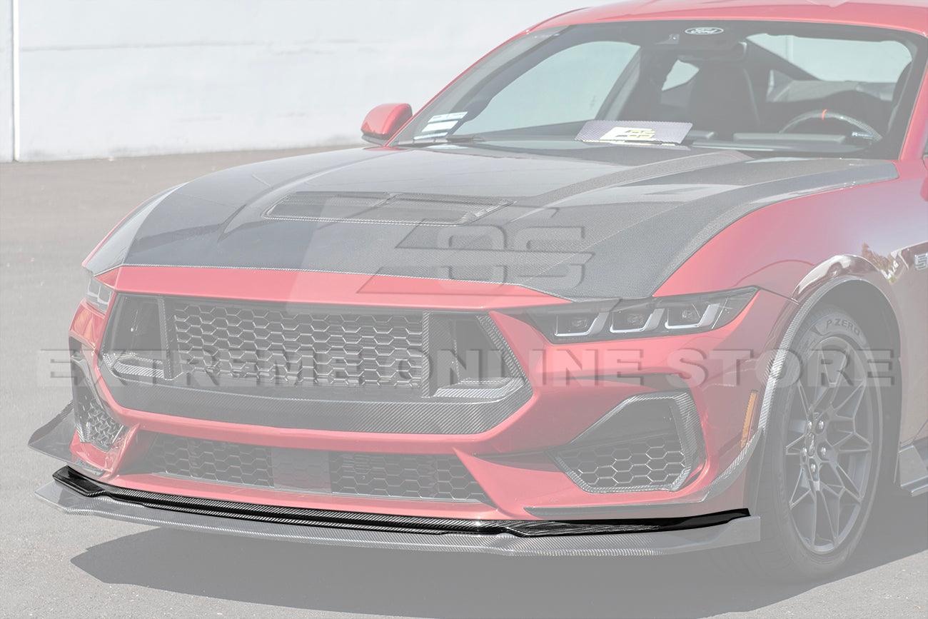 2024-Up Mustang Carbon Fiber Front Lip