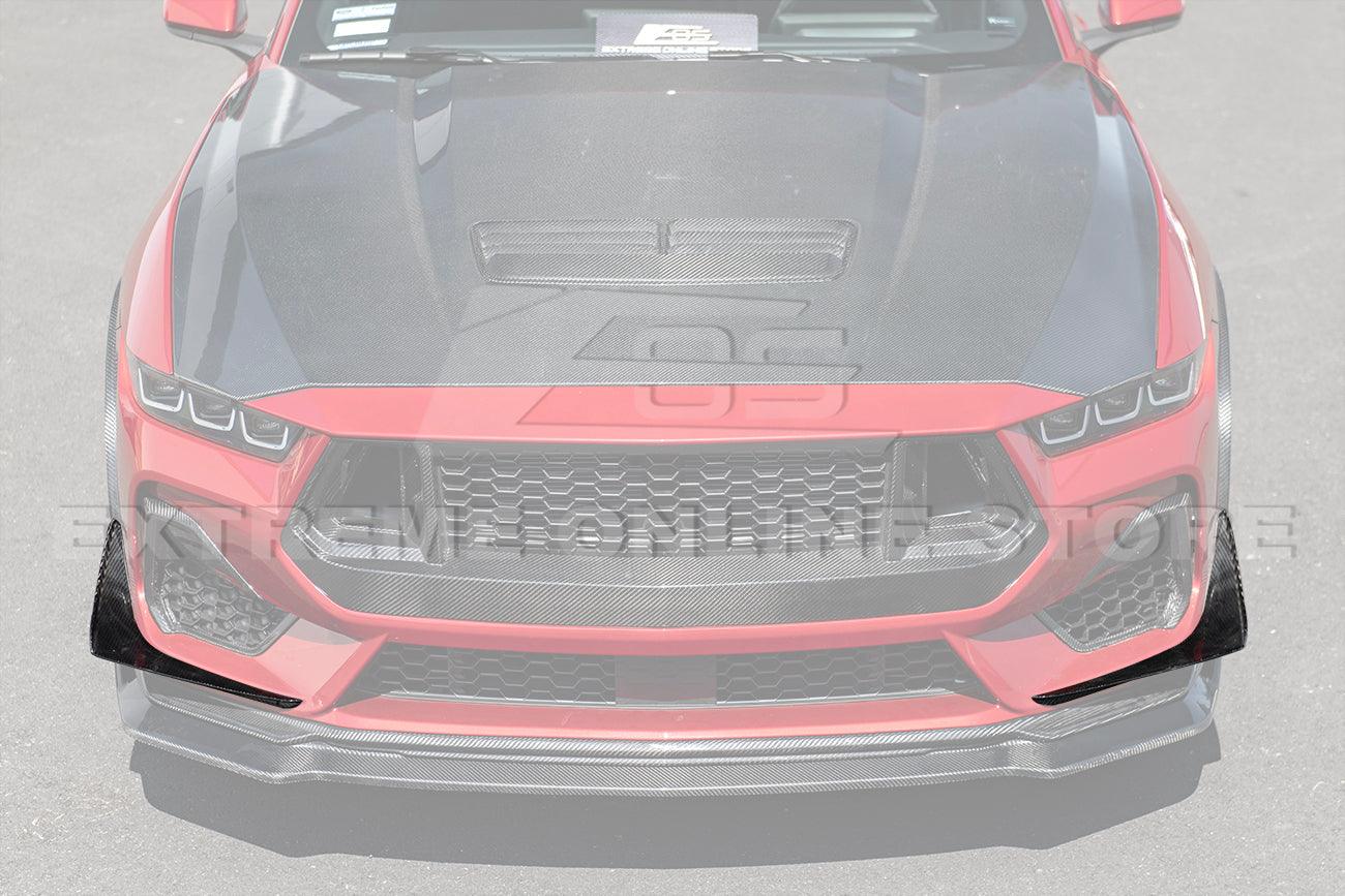 2024-Up Mustang GT Front Splitter Canards