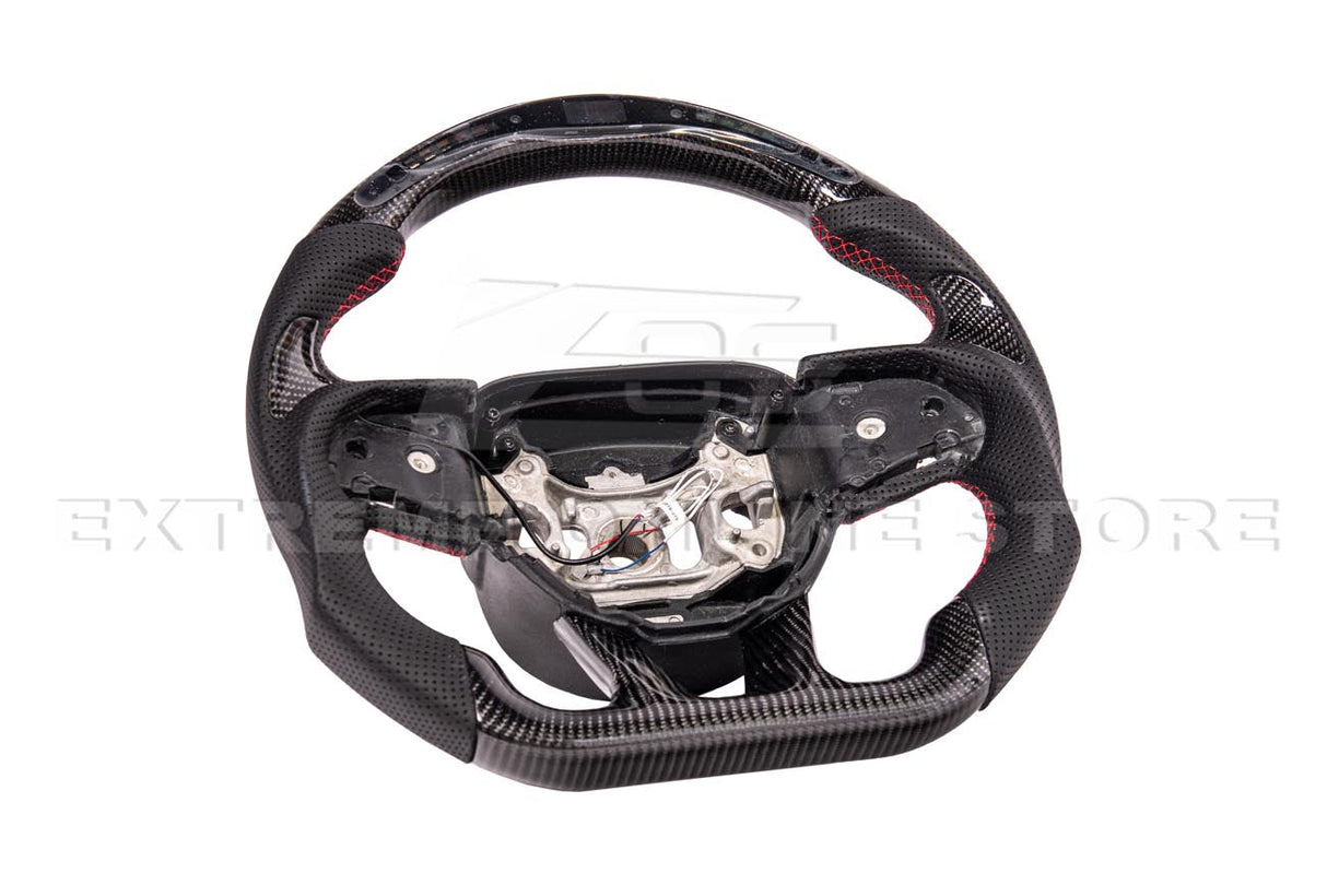 2015+ Dodge Charger Carbon Fiber Steering Wheel