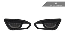 AutoTecknic Dry Carbon Interior Door Handle Trim Set - F87 M2 | F22 2-Series | F20 1-Series