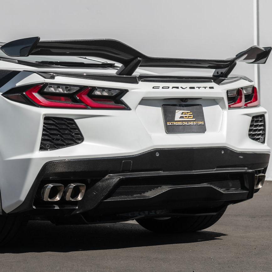 Corvette C8 Z06 Package Rear High Wing Spoiler