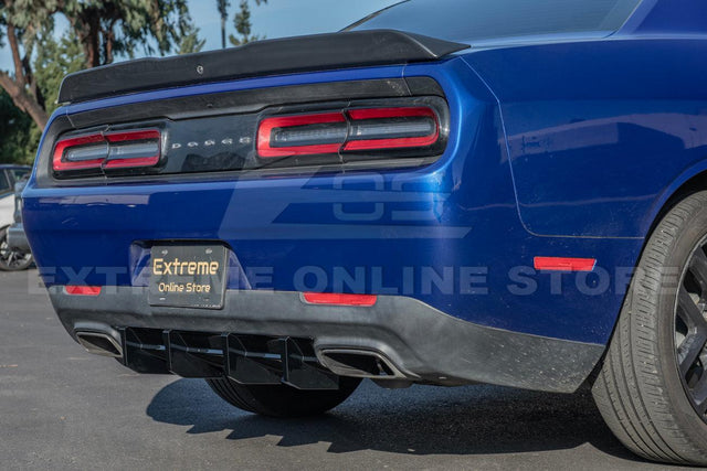 2015-Up Dodge Challenger SRT Add-On Rear Diffuser