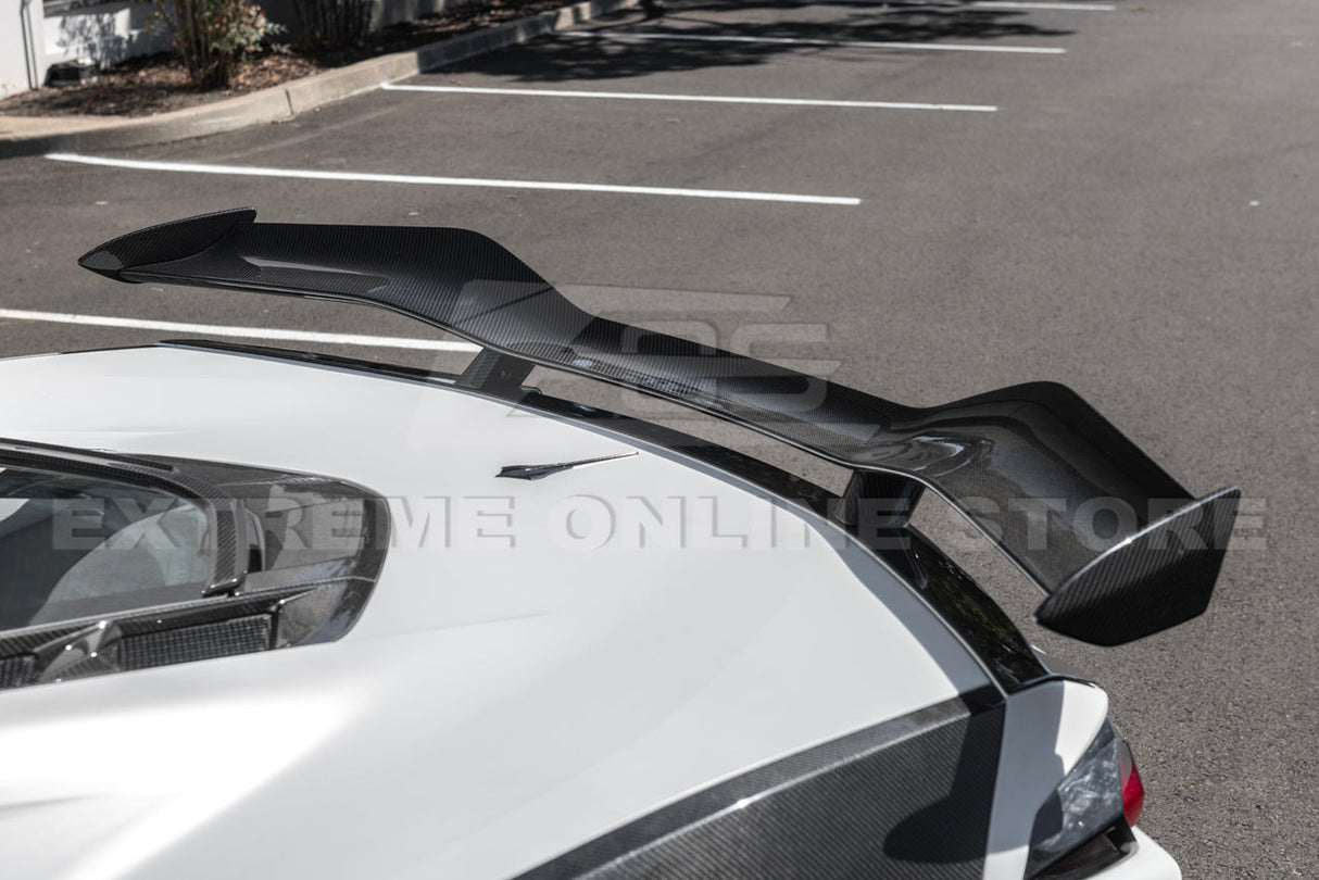 Corvette C8 Z06 Package Rear High Wing Spoiler