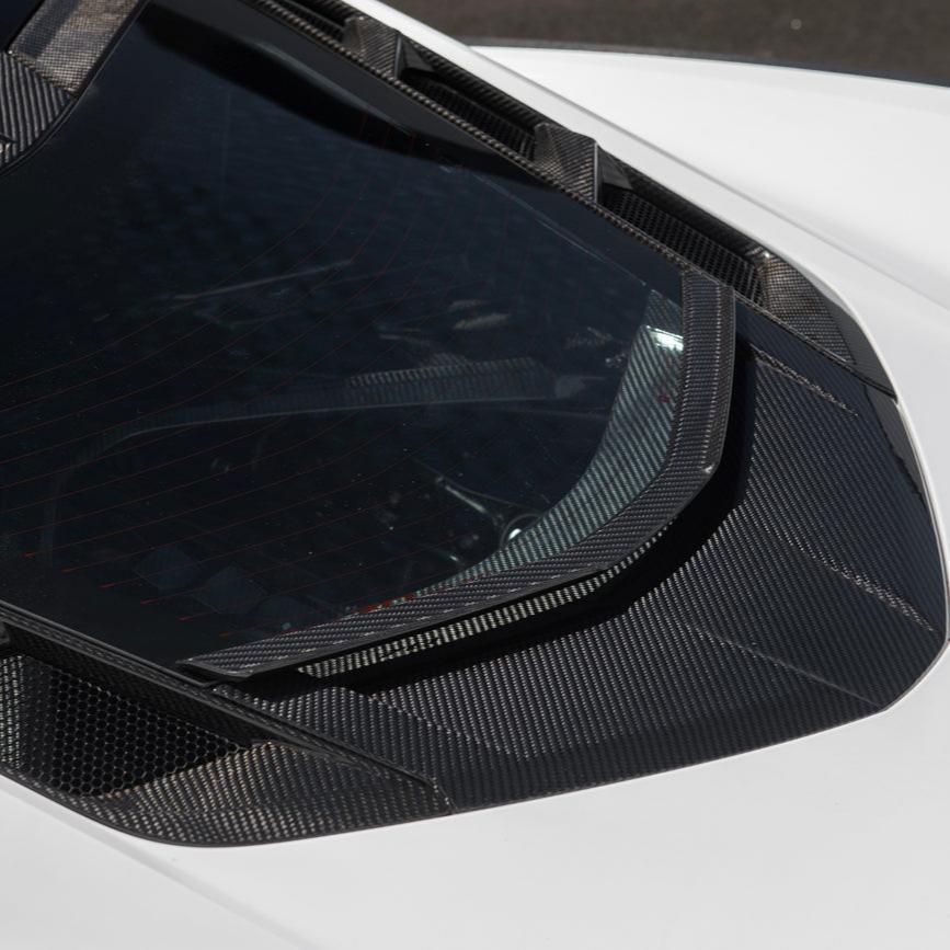Chevrolet Corvette C8 Rear Window Hatch Deck Lid Spoiler - Revline ...