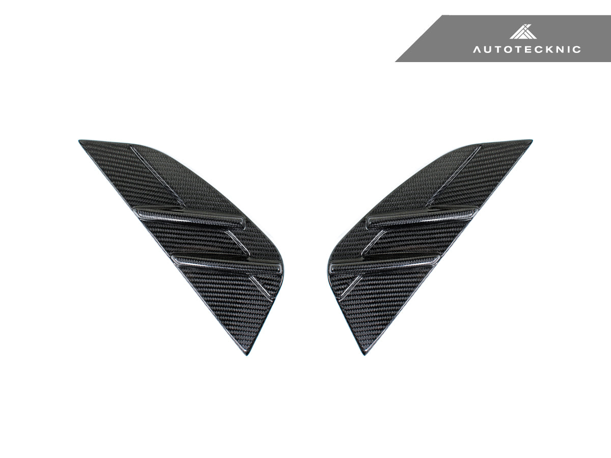 AutoTecknic Dry Carbon Fender Side Marker Set - G80 M3