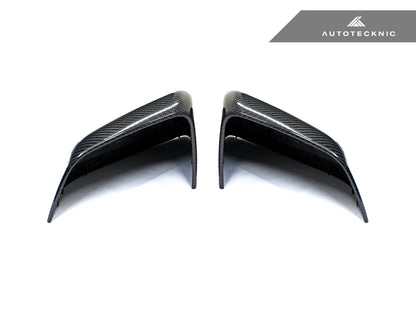 AutoTecknic Dry Carbon Fiber Mirror Covers - Tesla Model Y