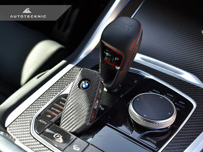 AutoTecknic Dry Carbon Remote Key Case - BMW