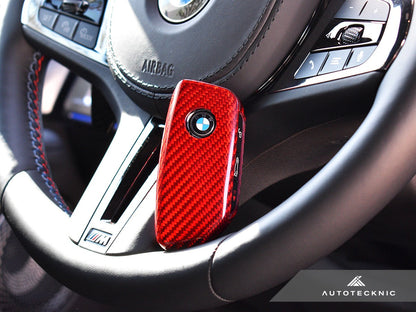 AutoTecknic Dry Carbon Remote Key Case - BMW