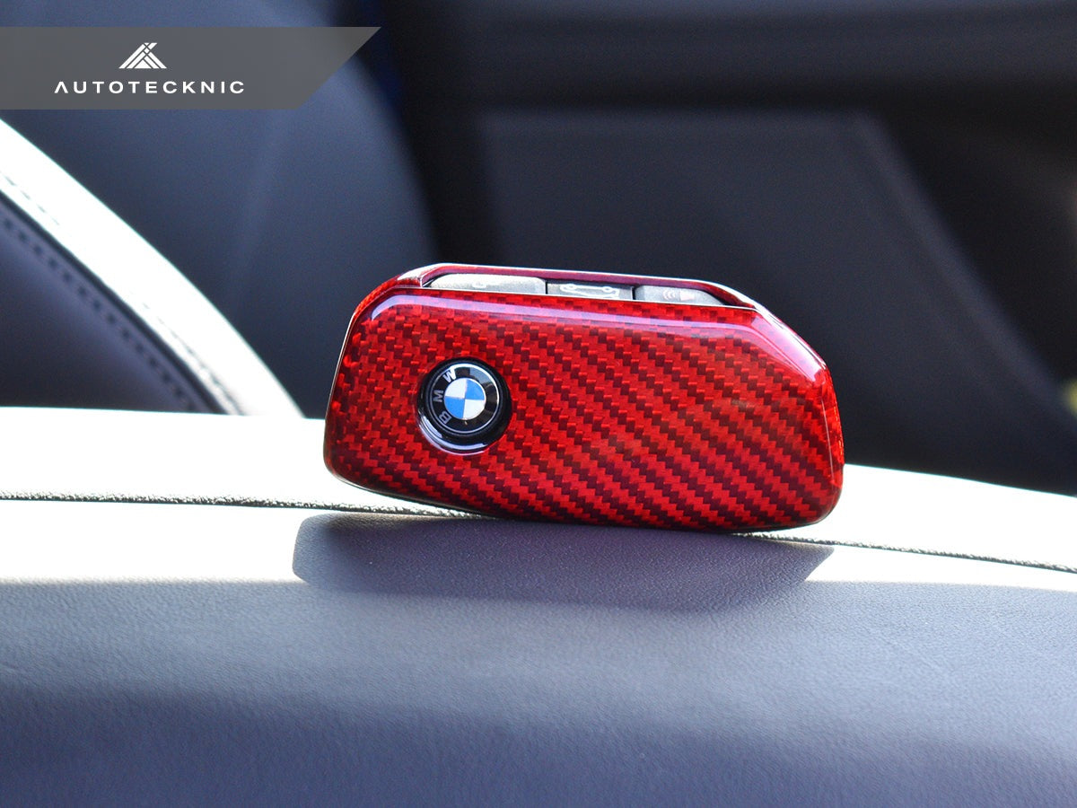 AutoTecknic Dry Carbon Remote Key Case - BMW