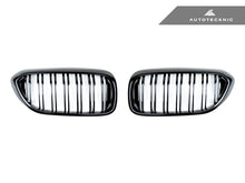 AutoTecknic Dual-Slats Gloss Black Front Grille Set - G30 5-Series Pre-LCI