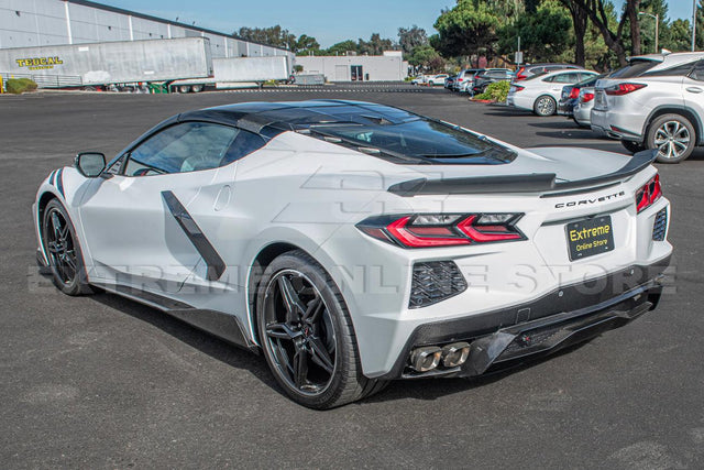 Chevrolet Corvette C8 Z06 Visible Rear Ducktail Spoiler