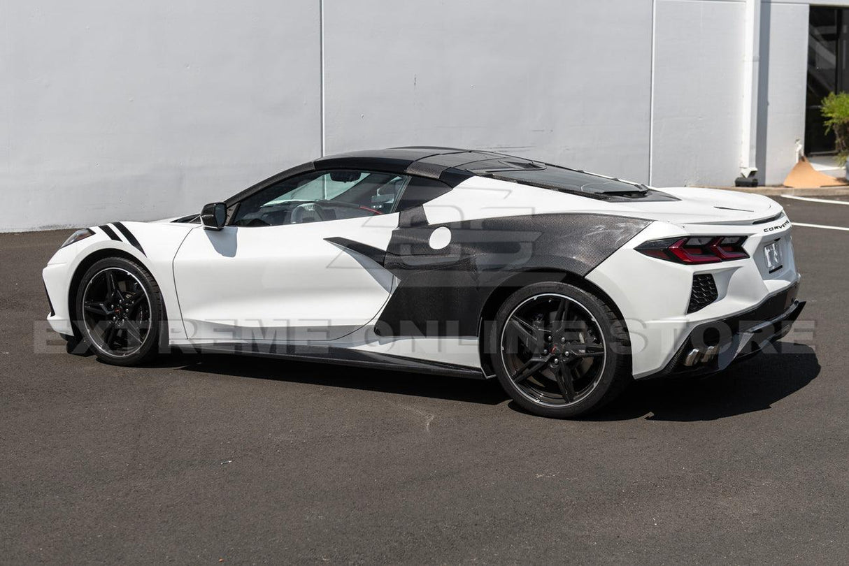Chevrolet Corvette C8 Side Skirts Rocker Panels