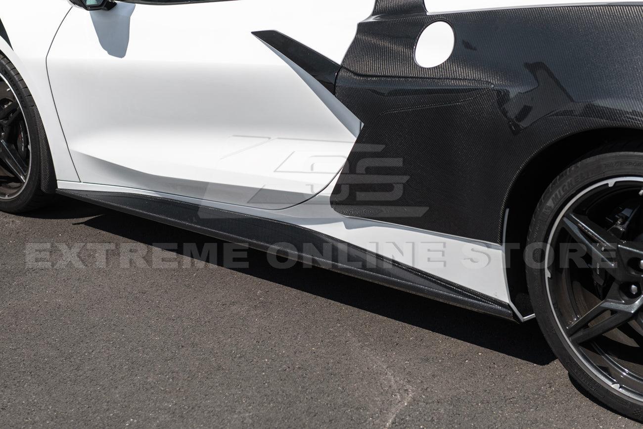 Chevrolet Corvette C8 Side Skirts Rocker Panels