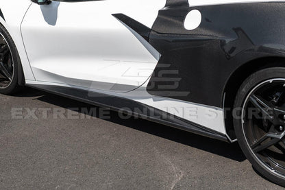 Chevrolet Corvette C8 Side Skirts Rocker Panels