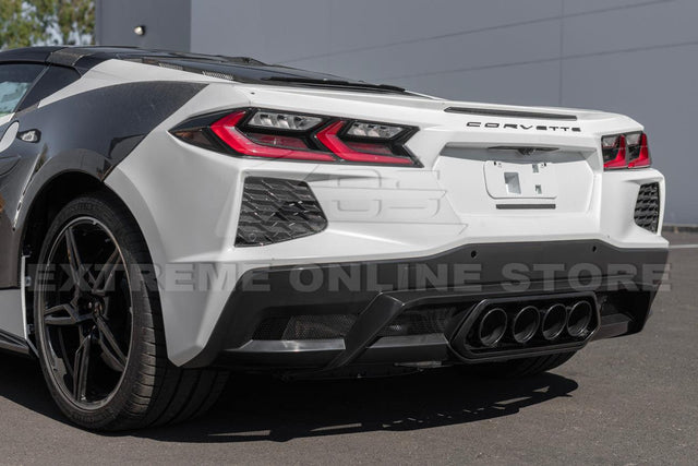 Corvette C8 Z06 Package Rear Center Quad Exit Diffuser