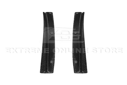 2016-Present Cadillac CTS-V Carbon Fiber Front Splitter Wheel Arch& Side Skirts Rockerst