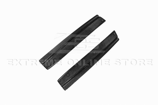 2016-19 Cadillac CTS-V Carbon Fiber Front Splitter Side Wheel Arch