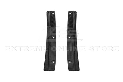 2016-19 Cadillac CTS-V Carbon Fiber Front Splitter Side Wheel Arch